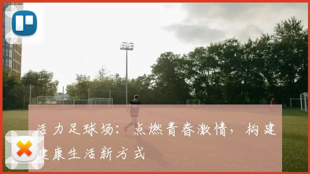 活力足球场：点燃青春激情，构建健康生活新方式